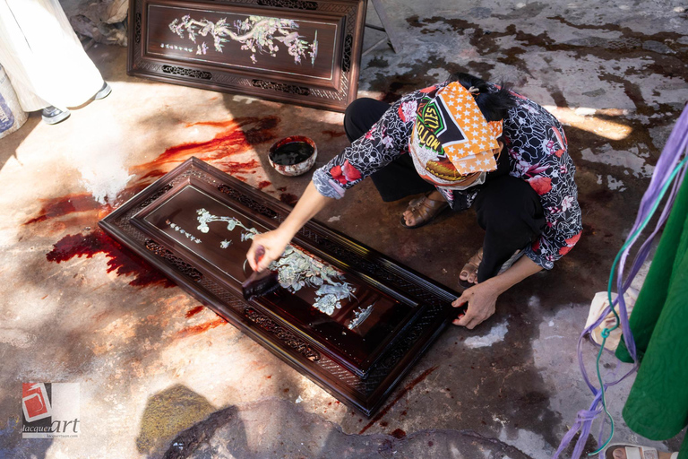 Hanoi: Incense Village, Hat or Lacquer Village "SMALL GROUP" PRIVATE: 4 Villages: INCENSE + HAT + LACQUER + VOTIVE PAPER