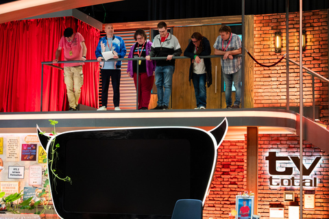 Cologne: 1-hour TV studio tour led by a glamorous drag queen Cologne: One-hour TV studio tour led by a glamorous drag queen