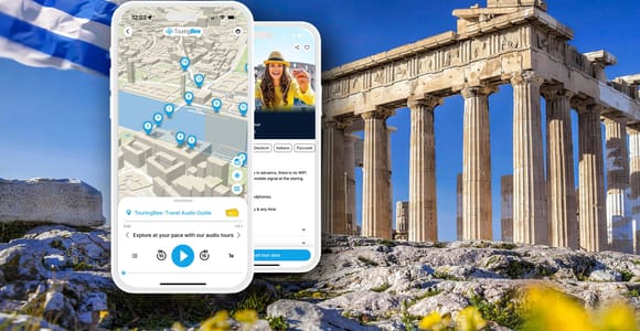 Athens: Audio Walking Tour with Hop-On Hop-Off Bus Option