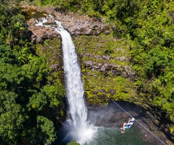 Hawaii: Big Island Hilo Zipline Tour