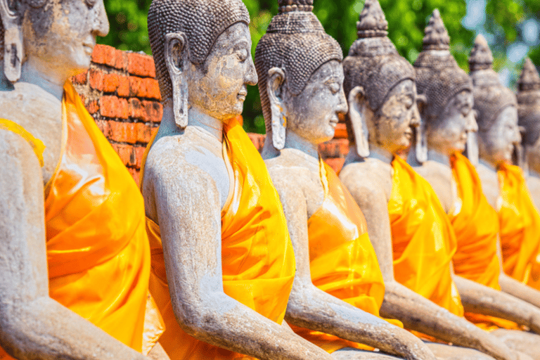 Ayutthaya Private Charter au départ de Bangkok | Thaïlande12 heures / MPV (4ppl)