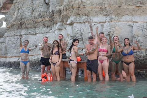 Alanya: Green Canyon Boat, Cabrio Safari and Mud Bath Tour Side : Green Canyon Boat, Cabrio Safari and Mud Bath Tour