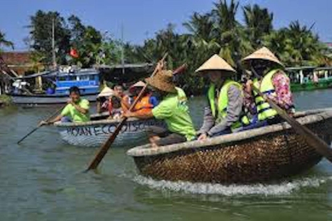 Excursión en barco con cestas de bambú Cam Thanh desde Hoi AnExcursión en barco con cestas de bambú