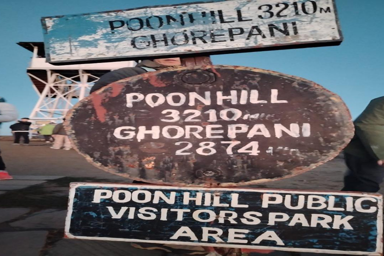 Pokhara: 6-Day Ghorepani, Poon Hill, and Jhinu Trek