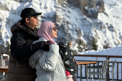 Bern: Schlitten-Tagestour nach Lauterbrunnen und Mürren