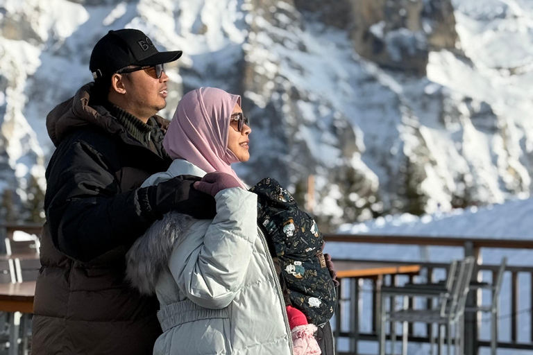 Bern: Schlitten-Tagestour nach Lauterbrunnen und Mürren