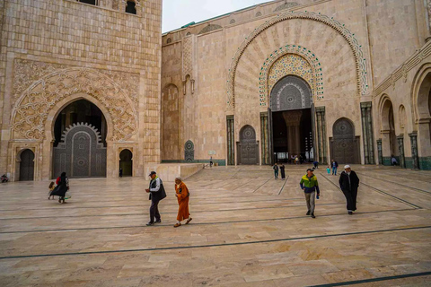 From Marrakech: Casablanca Tour & Hassan II Mosque Visit Group Tour