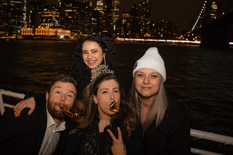 NYC: New Year's Eve Fireworks Cruise w/ Open Bar, Dinner, DJ