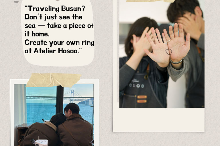Busan: Workshop zum Herstellen von Ringen mit Meerblick am Gwangalli-Strand
