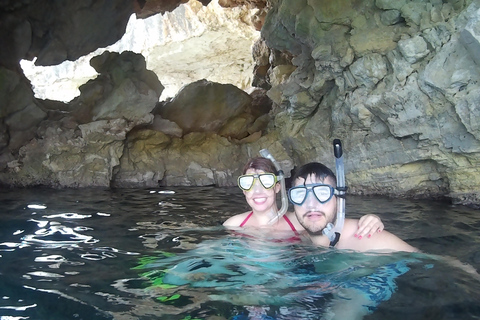 Chania: tour en barco con scooter de mar para hacer snorkel