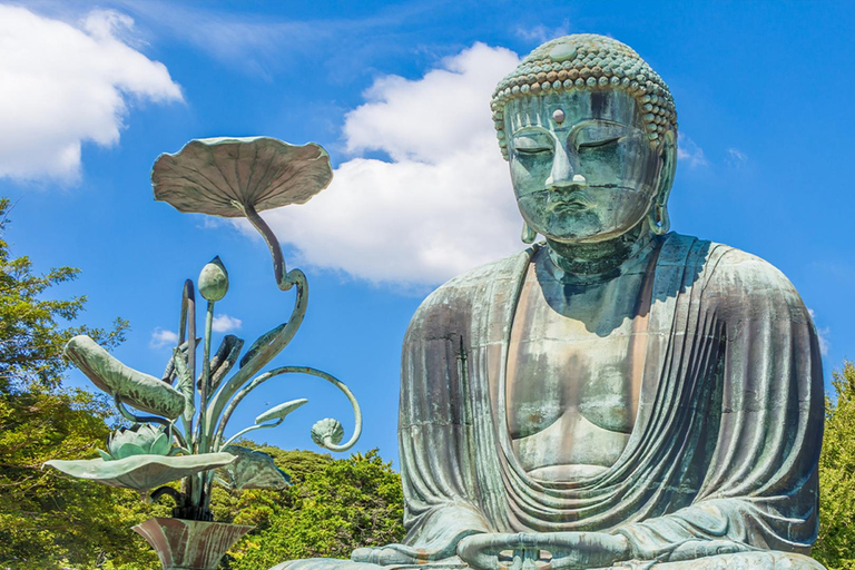 Tour de 1 dia pelo Buda de Kamakura, Enoshima, santuário saindo de TóquioVocê será buscado na estação de Shinjuku às 8h30