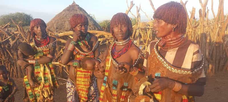 Da Jinka tour di 4 giorni della Valle dell'Omo con Mursi e Hamar
