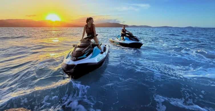 Doha: Jet Ski Adventure with Skyline and Pearl Qatar View