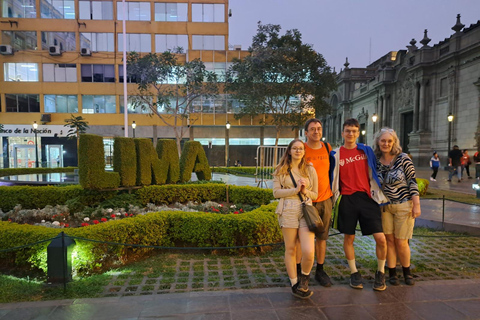 Lima : Visite privée du centre historique, de Miraflores et des catacombesVisite du centre historique, des catacombes et de Miraflores