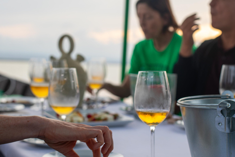 Albufera : tour en bateau avec dégustation de vins de Valence et de tapas