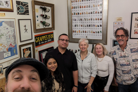 Paryż: Degustacja wina z 6 winami i deską serów