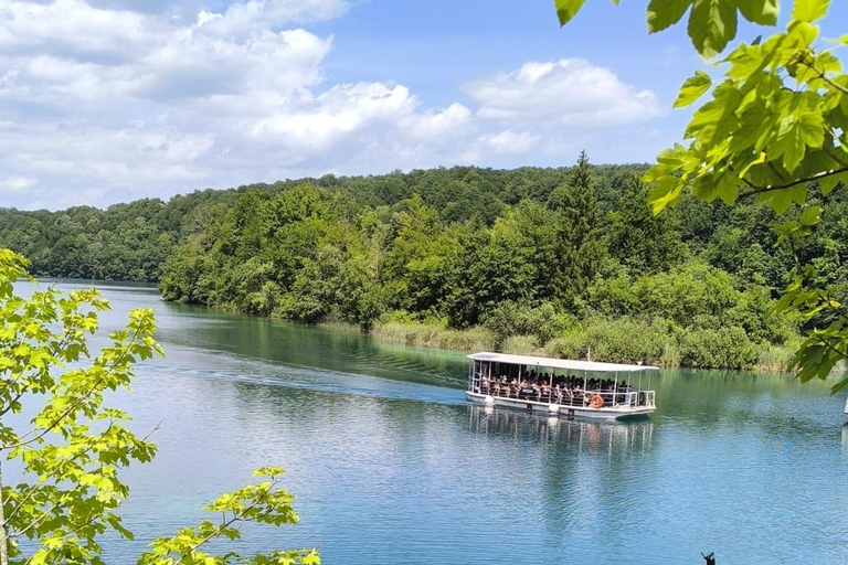 From Zadar: Plitvice Lakes Guided Tour with Boat & Train