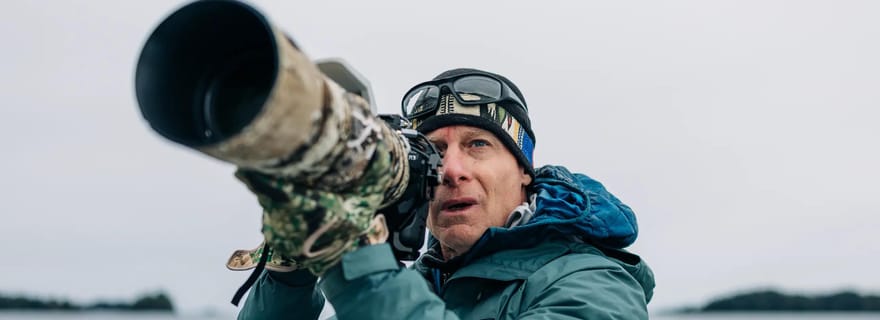 Sitka : atelier privé de photographie animalière en bateau