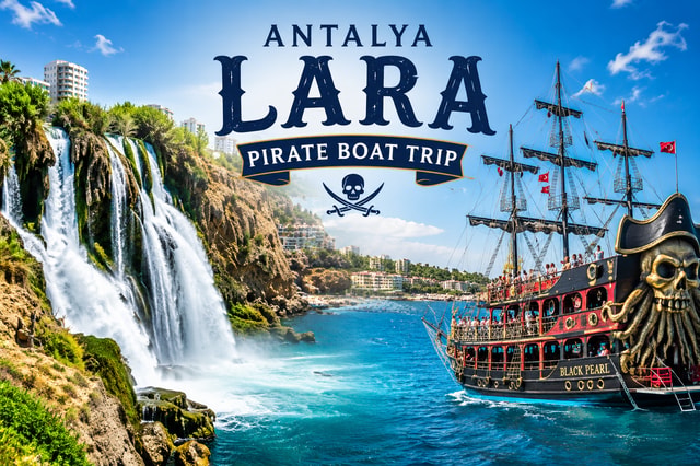 Antalya: Lara Pirate Boat Cruise w/Lunch & Unlimited Drinks