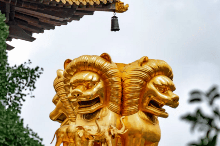 Shanghai: Jing'an Temple Golden Pagoda & Contrast Ticket