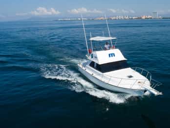 Bertram 38' Convertible Boat in Puerto & Nuevo Vallarta