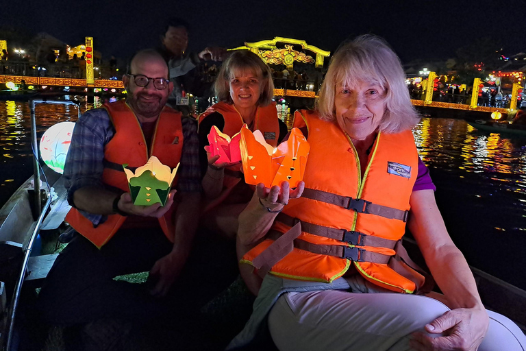 Hoi An Street Food, night market and lantern Boat Ride