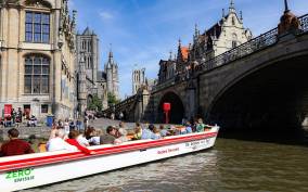 Ghent: Medieval Center Guided Boat Tour