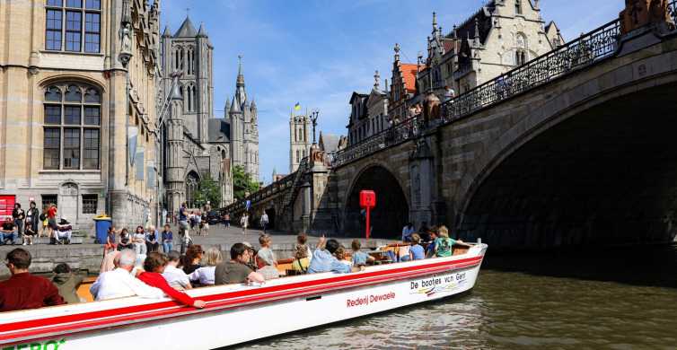 Gent: Geführte Bootstour durch das mittelalterliche Zentrum