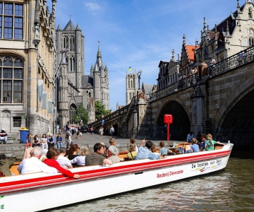 Gent: Geführte Bootstour durch das mittelalterliche Zentrum