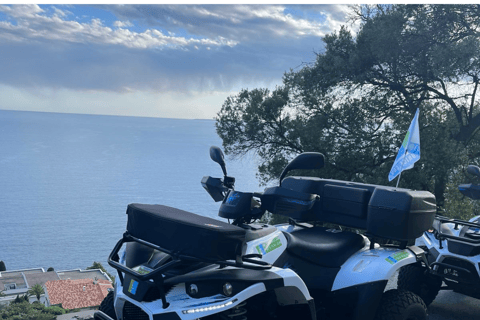 NICE BY ELECTRIC QUAD:panoramic tour from Nice with snack