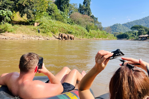 Chiang Mai 2-Day Adventure: Trekking, Tubing & Waterfalls 1-Night Jungle Stay - Trek, Tubing & Waterfall