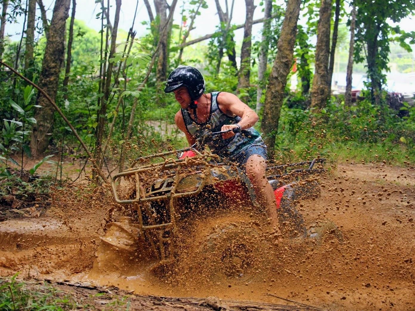 Phuket: Städtetour mit Quad-Abenteuer & Elefantenbeobachtung