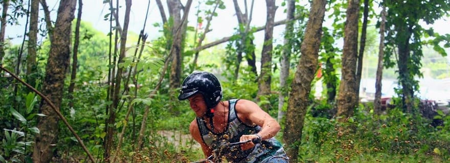 Visite de la ville de Phuket avec aventure en quad et repas des éléphants