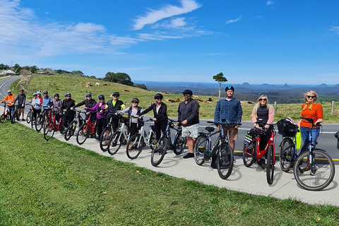 Sunshine Coast: Tour guiado de e-Bike em Maleny MagicPasseio de bicicleta elétrica Maleny Magic