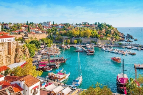 Antalya: City Tour w/Waterfalls, Cable Car and Boat Trip Tour with Boat Trip