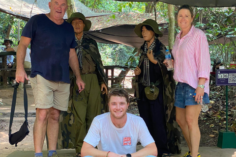 HCM: Explore Cu Chi Tunnels, Shooting, Tasting Steam Cassava Standard Group Tour (Max 25 peoples)