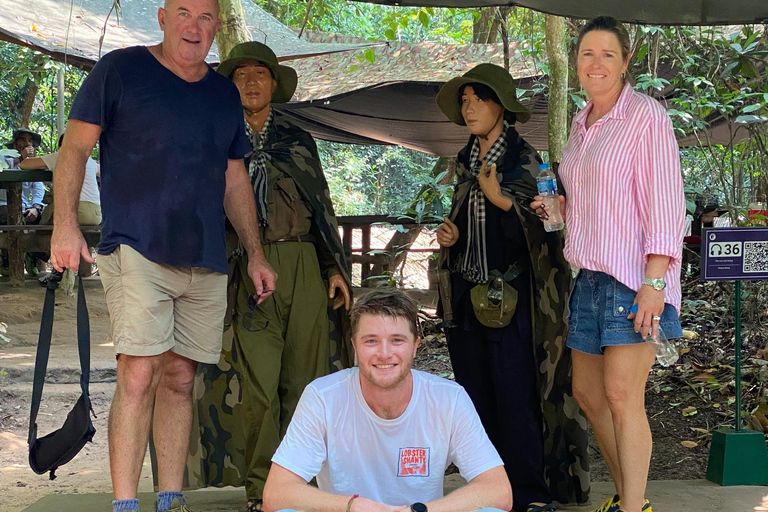 HCM: Explore Cu Chi Tunnels, Shooting, Tasting Steam Cassava Standard Group Tour (Max 25 peoples)