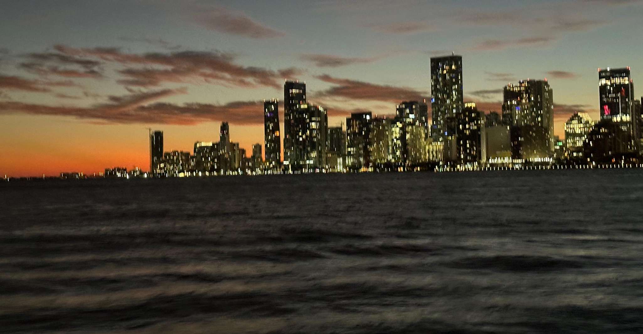 Miami Evening Boat Past Millionaire Homes on Water Taxi photo 15