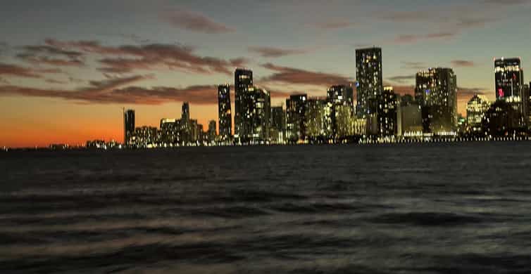 Miami Evening Boat Past Millionaire Homes on Water Taxi photo 15