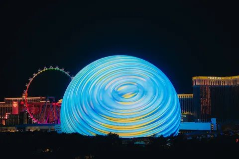 Las Vegas: La Experiencia de la Esfera - Postal de la Tierra