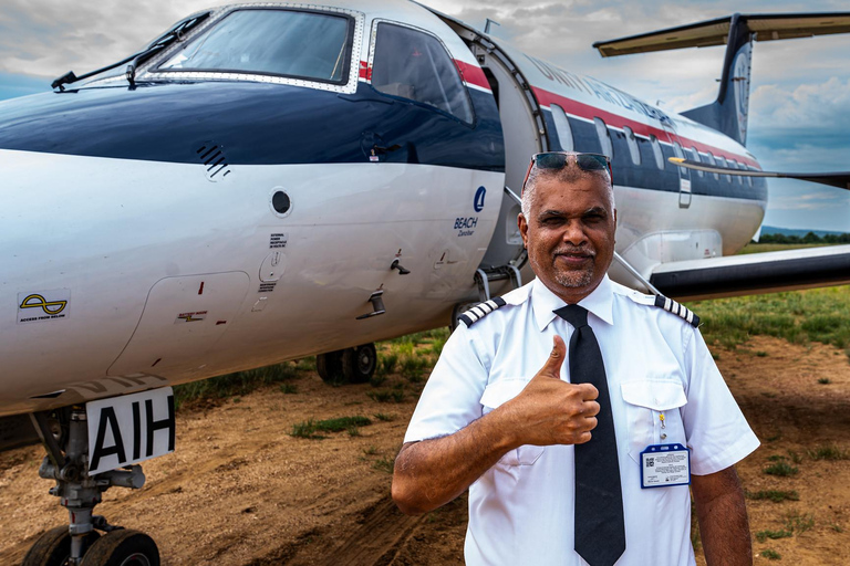 Vanuit Zanzibar: Selous G.R. safari met overnachting en vluchtengedeelde safari