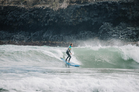 Leçon de surf à Madère