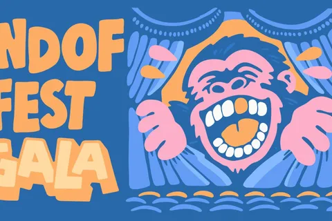 Gala de fim de festival do Sydney Comedy Festival no Enmore Theatre