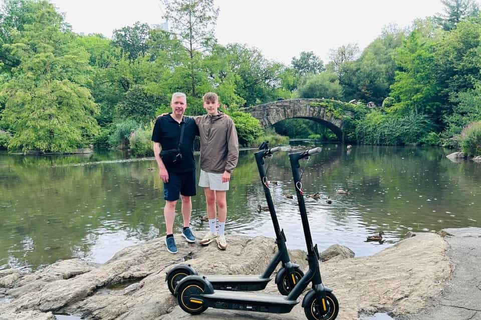 Private E-Scooter-Tour durch den Central Park