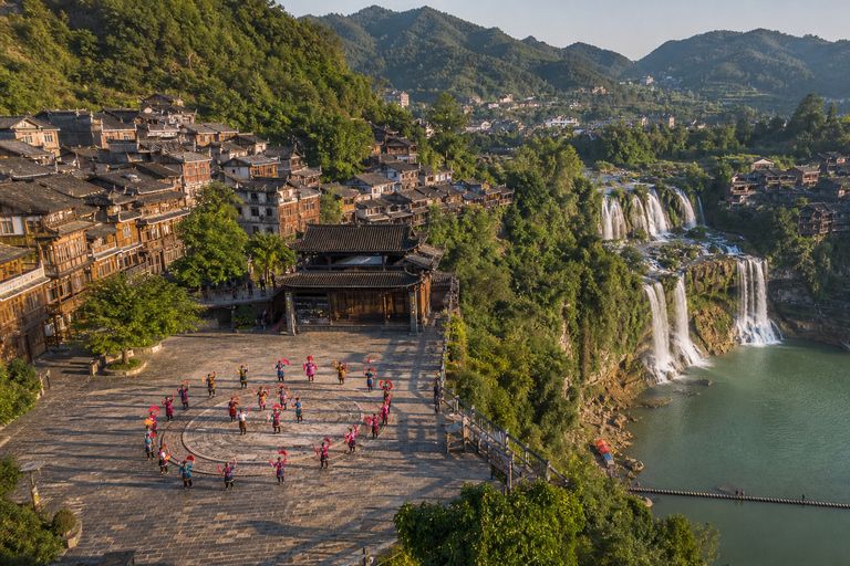 Furong Ancient Town: Tickets & Private Transfer Options 3 Days Entry Ticket & Cultural Show