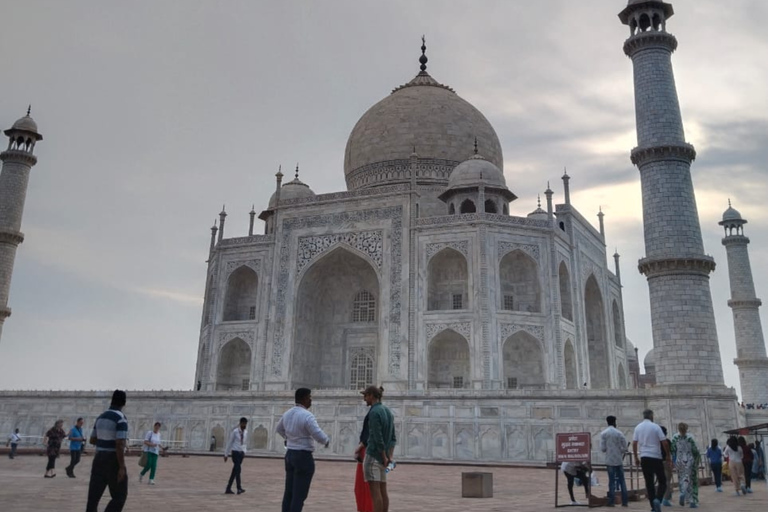Jaipur to Taj Mahal & Agra Fort Day Tour Delhi Drop Optional Private AC Car + Driver + Authorised Live Tour Guide