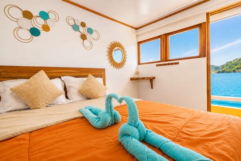 Labuan Bajo: 3-Day Komodo Sailing Ocean View Cabin All Fees Standard Boat | Sharing Room Ocean View | Tiket not Included