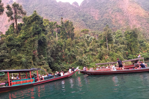 Khao Lak : Excursion au lac Cheow Lan avec déjeuner et prise en charge à l&#039;hôtel