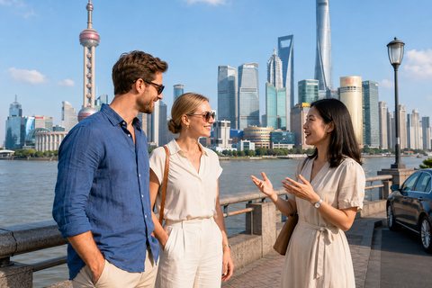 Shanghai: Private Half-Day City Highlights Tour with Car