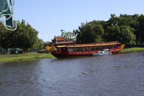 Desde Hue : Tour de la ciudad de un día completo con viaje en barco y almuerzoGrupo pequeño